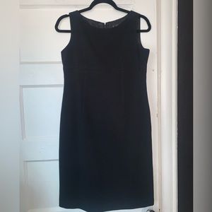Kasper‎ black sheath dress size 4 petite
